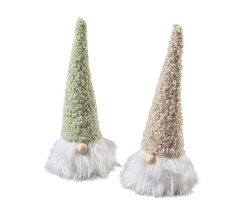 Florissima Weihnachtsfigur Florissima Wichtel Set D9H21cm sortiert mint/creme (2 St) von Florissima