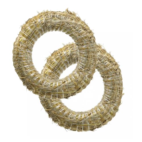 DIY Strohkranz Rohling 40/8cm Türkranz Adventskranz 2St DIY Strohkranz Rohling 40/8cm Türkranz Adventskranz 2St von Floristik24
