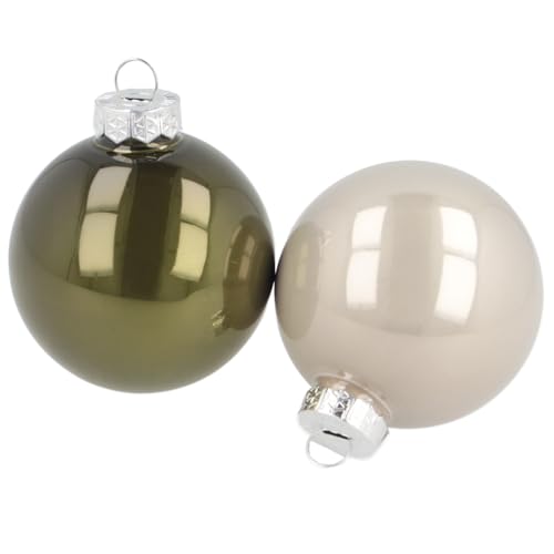 Edle Glas-Weihnachtskugeln für Festliche Dekorationen von Floristik24