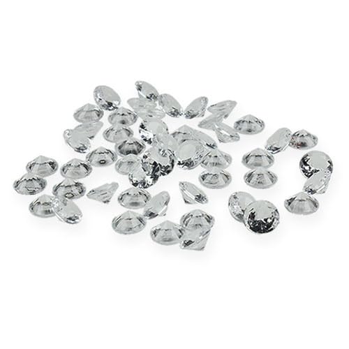 Floristik24 Elegante Deko Diamanten aus Acryl für Hochzeit und Bastelideen von Floristik24