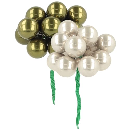 Floristik24 Festliche Deko-Perlen für Adventskranz und Tischdeko von Floristik24