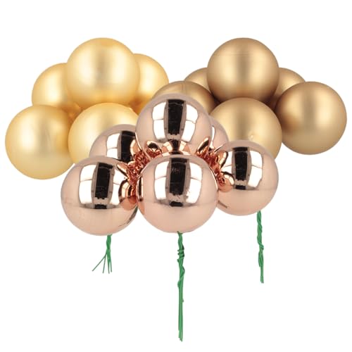 Floristik24 Märchenhafte Mini-Weihnachtskugeln aus Glas für Elegante Deko von Floristik24