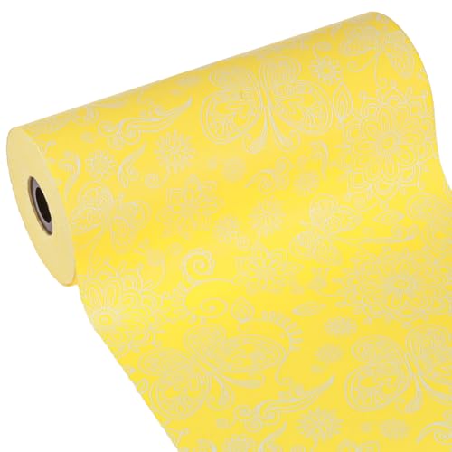 Floristik24 Manschettenpapier Gelb Weiß Sommer Deko Basteln 25cm x 100m Floristik24 Manschettenpapier Gelb Weiß Sommer Deko Basteln 25cm x 100m von Floristik24