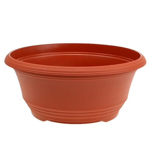 Floristik24 Pflanzschale Kunststoff Terrakotta Ø27cm 5er-Set Dekoration von Floristik24