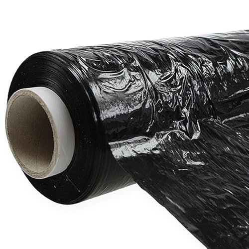 Floristik24 Robuste Stretchfolie Wickelfolie Schwarz 260m - Sicher & Effizient Verpacken, Schutz für Lagerung & Transport Floristik24 Robuste Stretchfolie Wickelfolie Schwarz 260m - Sicher & Effizient Verpacken, Schutz für Lagerung & Transport von Floristik24