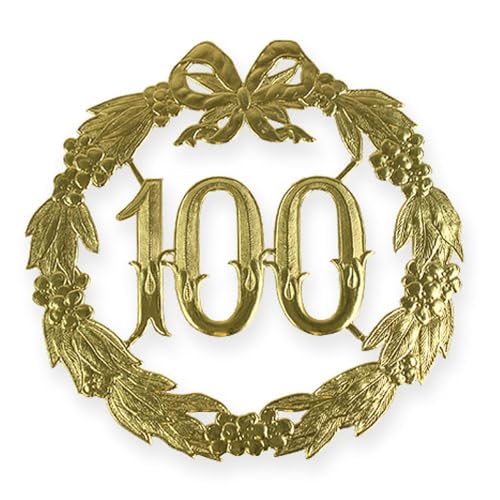 Jubiläumszahl 100 für besondere Anlässe und Feiern von Floristik24