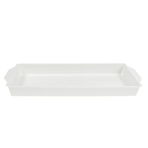 OASIS® Steckschale Weiß Blumensteckschale 23x11,5x2,5cm 5 Stück von Floristik24