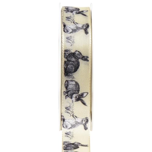 Osterhasen Geschenkband Seidenband für Kreative Dekoideen von Floristik24