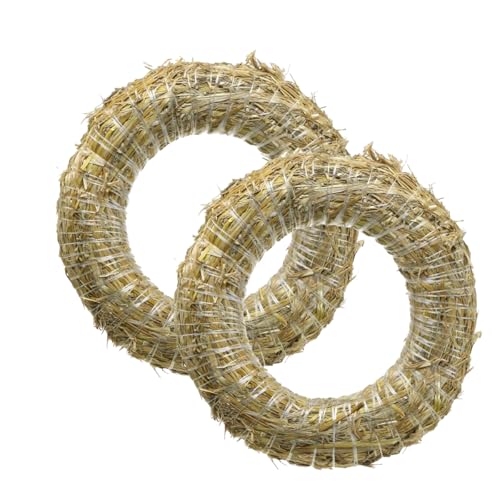 Strohkranz Kranz Rohling 35cm Robust DIY Dekoration 2er Set Strohkranz Kranz Rohling 35cm Robust DIY Dekoration 2er Set von Floristik24