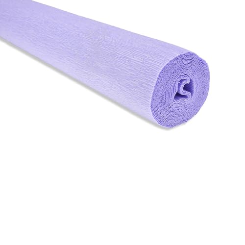 FloristryWarehouse Krepppapierrolle 180g (50 x 250 cm) Hyazinthblau/Violett (Farbton 20E4) von Floristrywarehouse