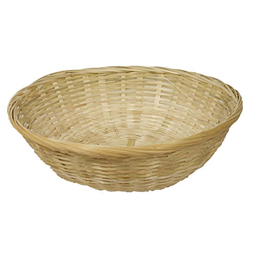 FloristryWarehouse Runder Rattankorb, Obstkorb, 30 cm 4er-Packung Präsentkorb FloristryWarehouse Runder Rattankorb, Obstkorb, 30 cm 4er-Packung Präsentkorb von Floristrywarehouse