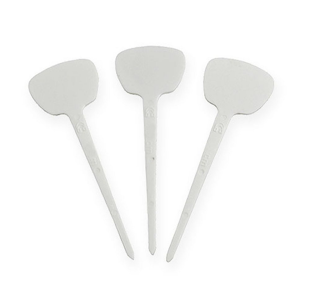 Viana Bastelband 100er Set Pflanzensteckschilder 10cm - Wetterfeste Kunststoff von Viana