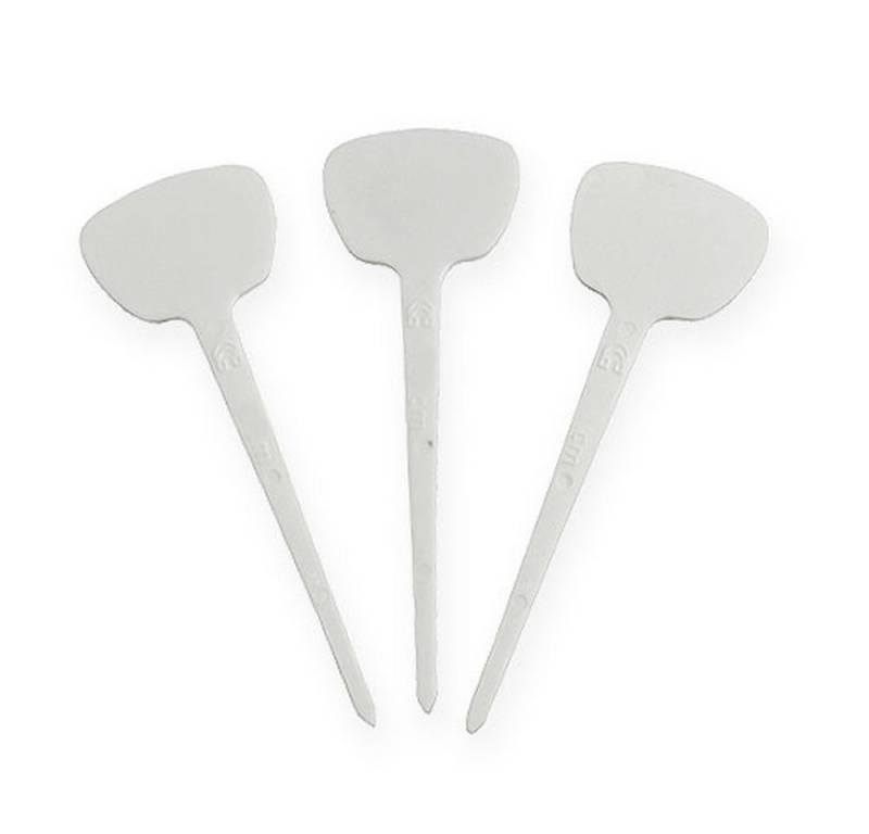 Viana Bastelband 100er Set Pflanzensteckschilder 10cm - Wetterfeste Kunststoff von Viana