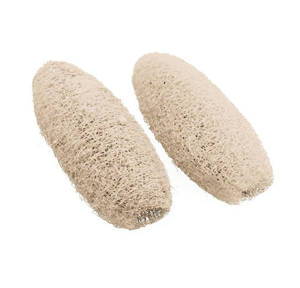 Viana Bastelmoos Gebleichte Luffa-Deko klein, Trockenschmuck für Gestecke & von Viana