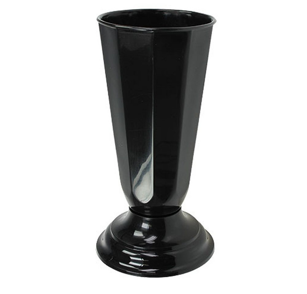 Viana Blumentopf Einstellvase Szwed Schwarz Kunststoff Vase Ø23cm Modern Elegante Deko Viana Blumentopf Einstellvase Szwed Schwarz Kunststoff Vase Ø23cm Modern Elegante Deko von Viana