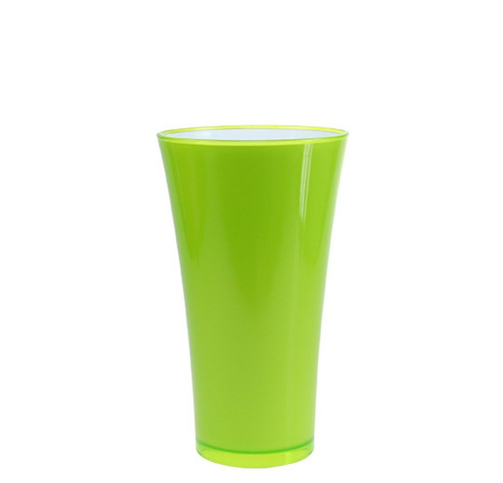 Viana Blumentopf Moderne Vase „Fizzy“ Ø16cm H27cm Apfelgrün Blumenvase Dekoration Viana Blumentopf Moderne Vase „Fizzy“ Ø16cm H27cm Apfelgrün Blumenvase Dekoration von Viana