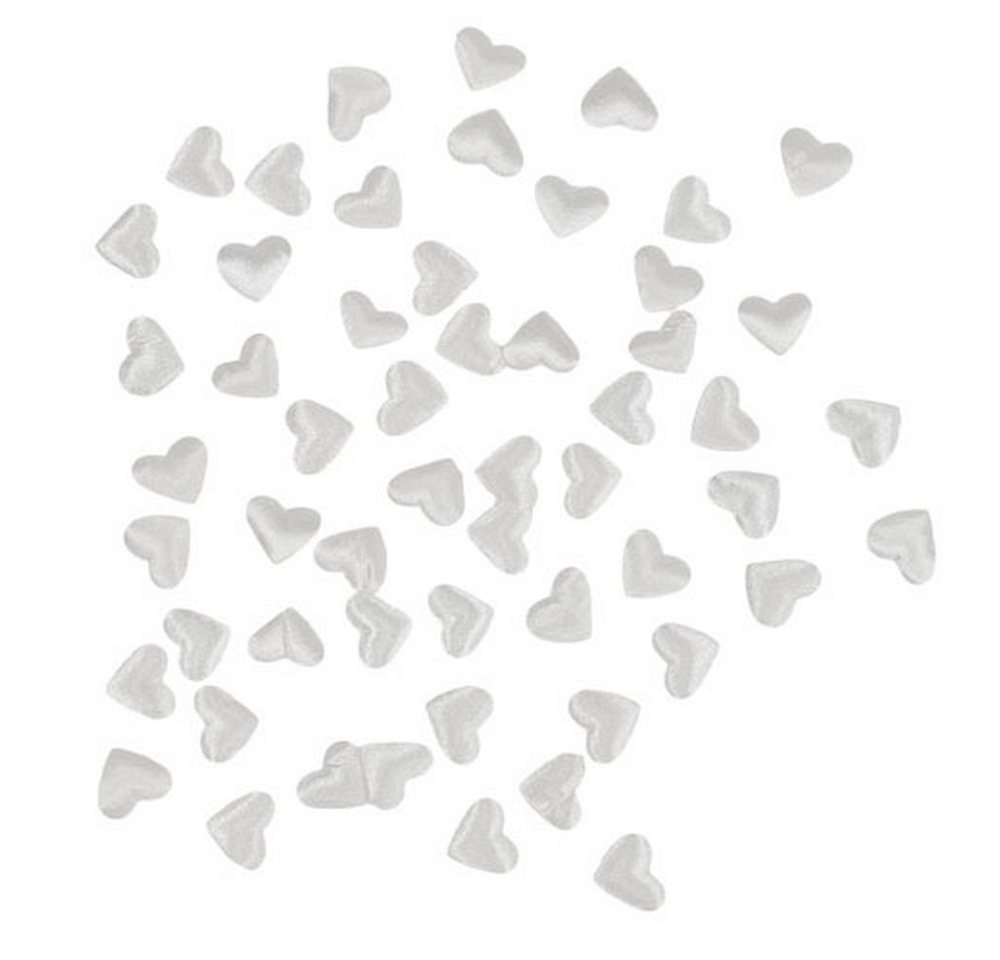 Viana Streudeko Streudeko Herzen Weiß 1,3cm 500 Stück - Hochzeit Tischdeko Satin Viana Streudeko Streudeko Herzen Weiß 1,3cm 500 Stück - Hochzeit Tischdeko Satin von Viana