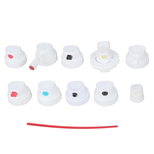 10 Stück Profi Farbdosen Adapter Düsen Mehrfach Front Sprayer Düse Spitze Verstärkt für konsistente Sprüher Sprühflasche Düsen 10 Stück Profi Farbdosen Adapter Düsen Mehrfach Front Sprayer Düse Spitze Verstärkt für konsistente Sprüher Sprühflasche Düsen von Florisync
