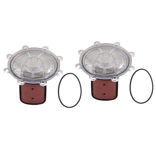 2PCS Austauschabsprüchen Ventilkappen Für Poolpumpensysteme Umfassen Klapperkomponenten Und Einfache Installationsschrauben Poolpumpenventile Klapperbaugruppe von Florisync