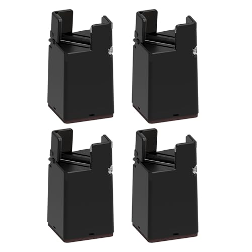 4PCS Verstellbare Stuhl Risers Möbel Erhöhten Fußpolsterbett Tisch Raise Füße Beinlifter Raiser Dauer Beinlift Raiser von Florisync