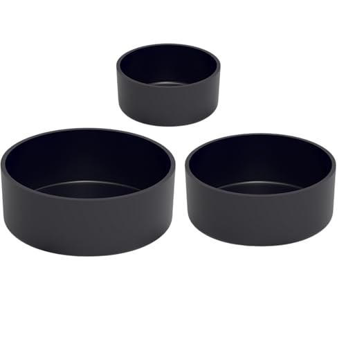 Florisync 3pcs Reptiles Lebensmittel Wasserschalen Für Kleine Kunststoff Fütterungsschale Mit Glatten Oberflächen Für Amphibien Einfache Wartung Hitzebeständige Reptilien Geschirr von Florisync