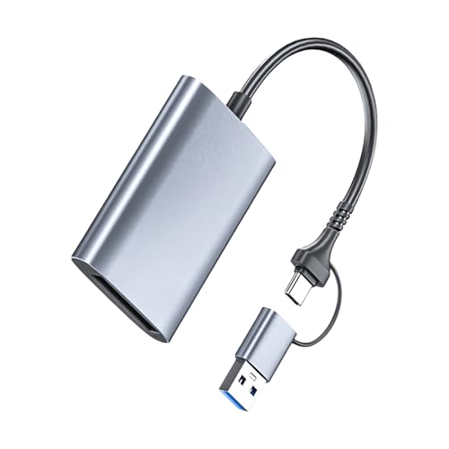 Kompakte Aluminiumtyp B Adapter USB C/A Doppelport Für Professionelle Fotografie Datenübertragung 4K Video Aluminium Typ B Adapter Kompakte Aluminiumtyp B Adapter USB C/A Doppelport Für Professionelle Fotografie Datenübertragung 4K Video Aluminium Typ B Adapter von Florisync