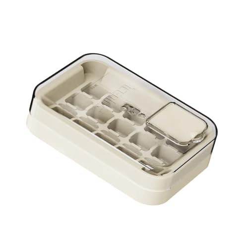 Mehrzweck-Eiswürfelform, lebensmittelechtes Silikon, Gefrierschrank, auslaufsicherer Deckel, schnelle Entfernung zum Einfrieren von Eis, Silikon-Eisform von Florisync