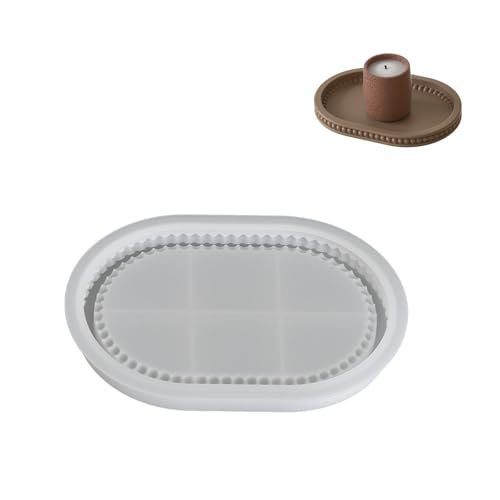 Praktische Ovale Platte Flexible Silikonschale Mit Robuster Basi von Florisync
