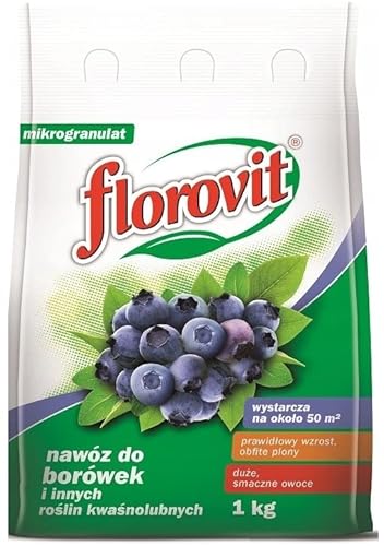 Dünger für Heidelbeeren NPK Heidelbeere Obstdünger 1kg von Florovit