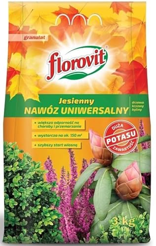 Herbstdünger Universal NPK Stickstoff Gartendünger Gemüse Obst Blumen Rasen 3kg Herbstdünger Universal NPK Stickstoff Gartendünger Gemüse Obst Blumen Rasen 3kg von Florovit