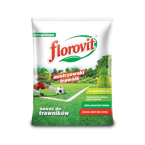 Rasendünger Gegen Moos Moosverdränger Dünger Für Rasen Gras Pflege 335m2 10kg von Florovit