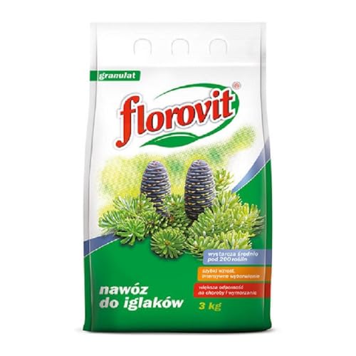 Tannendünger Koniferendünger Universal NPK Nadelbäume Dünger Magnesium 3kg von Florovit