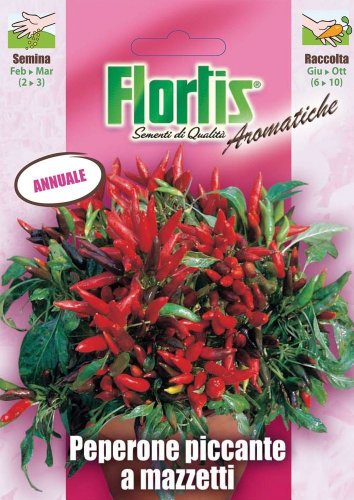 Flortis 4357031 Pikante Peperoni (Peperonisamen) von Flortis