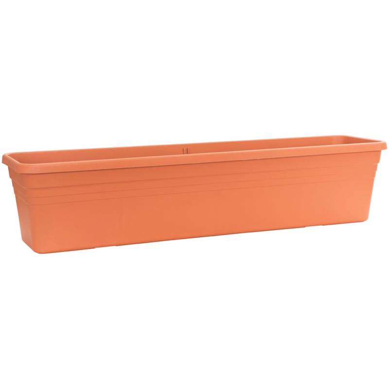 Florus Blumenkasten Mediterran mit Bewässerungssystem 80 cm terrakotta von Florus