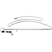 Flos Ersatzteile Arco Bogen mit E27-Fassung und Fußschalter Edelstahl von Flos Ersatzteile