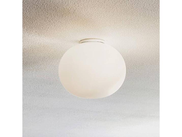 FLOS Design Deckenlampe GLO-BALL, dimmbar, weiß / opal, für Wohn- / Esszimmer, Glas, Design, Deckenlampe von Flos