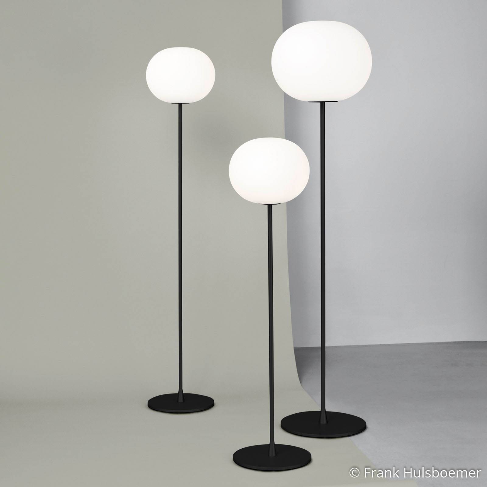 FLOS Glo-Ball F3 Stehleuchte, schwarz von Flos