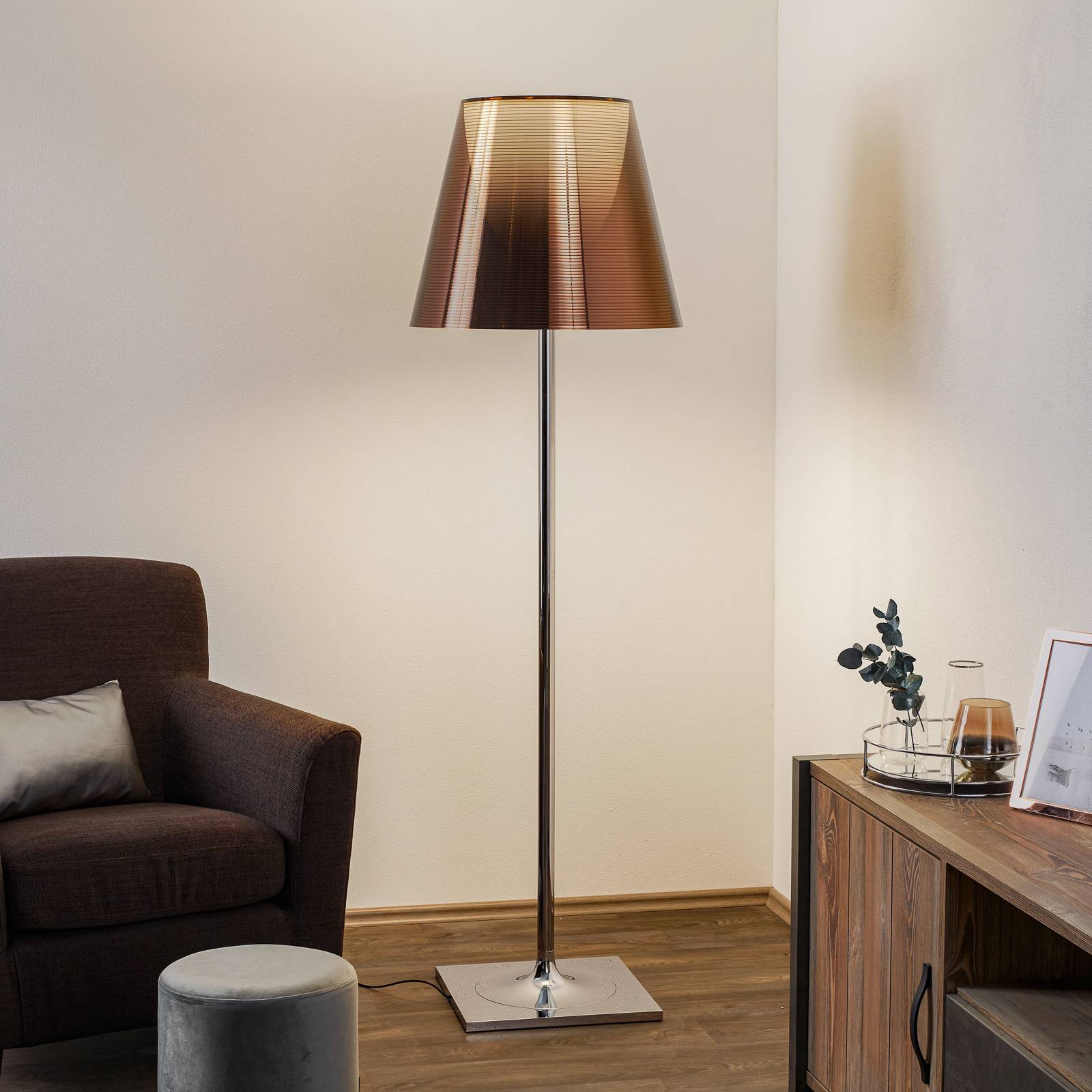 FLOS KTribe F3 Stehleuchte, bronze von Flos