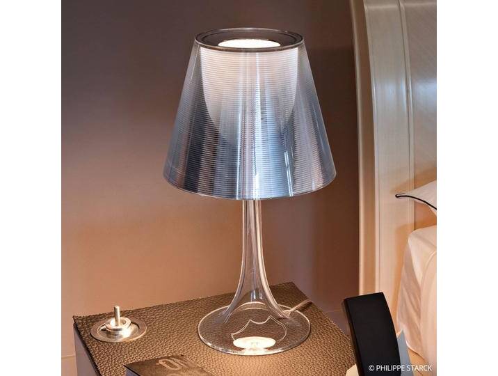 FLOS Design Tischlampe MISS K, dimmbar, chrom / silber, für Wohn- / Esszimmer, Kunststoff, Design, Tischlampe von Flos