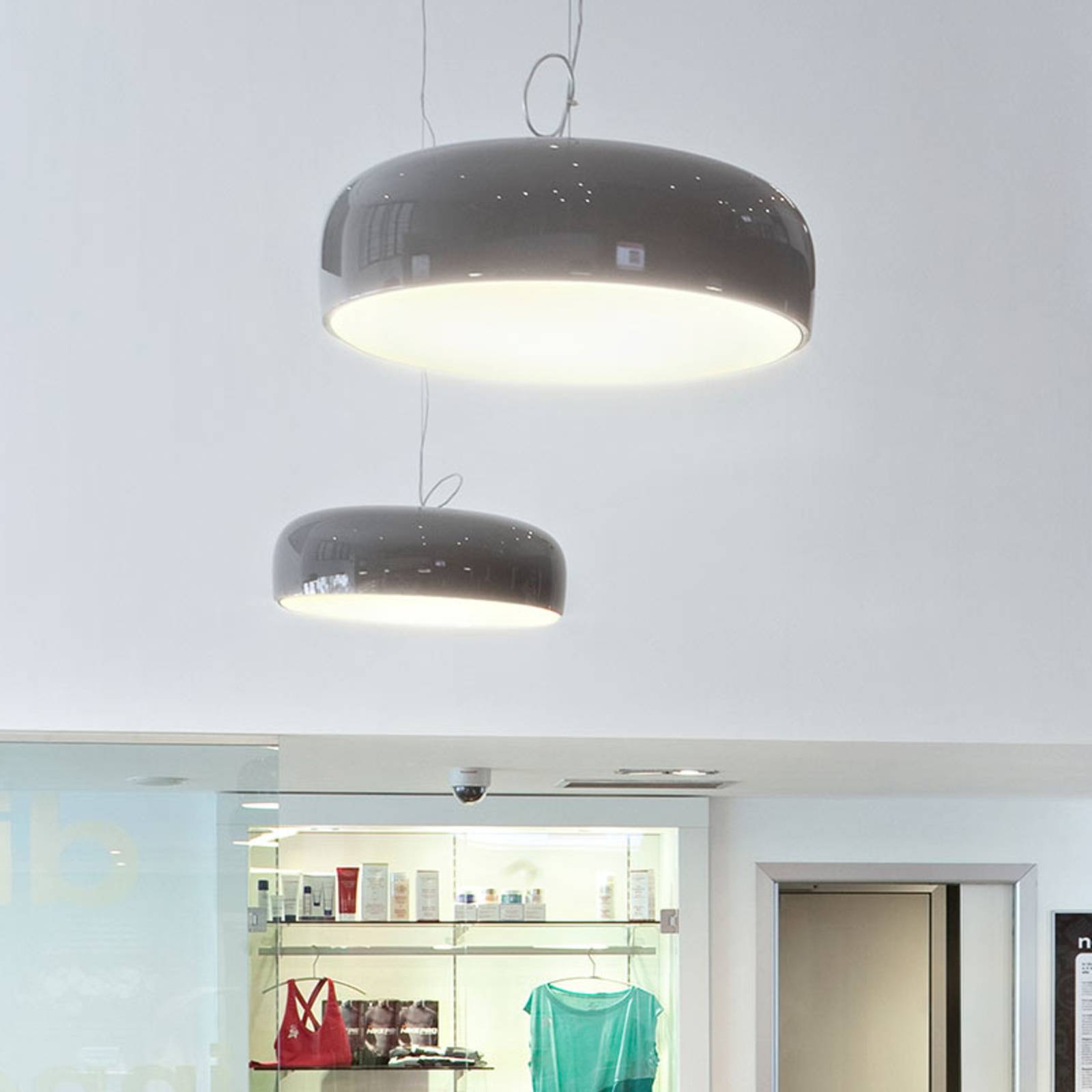 FLOS Smithfield S LED-Hängeleuchte, mud von Flos