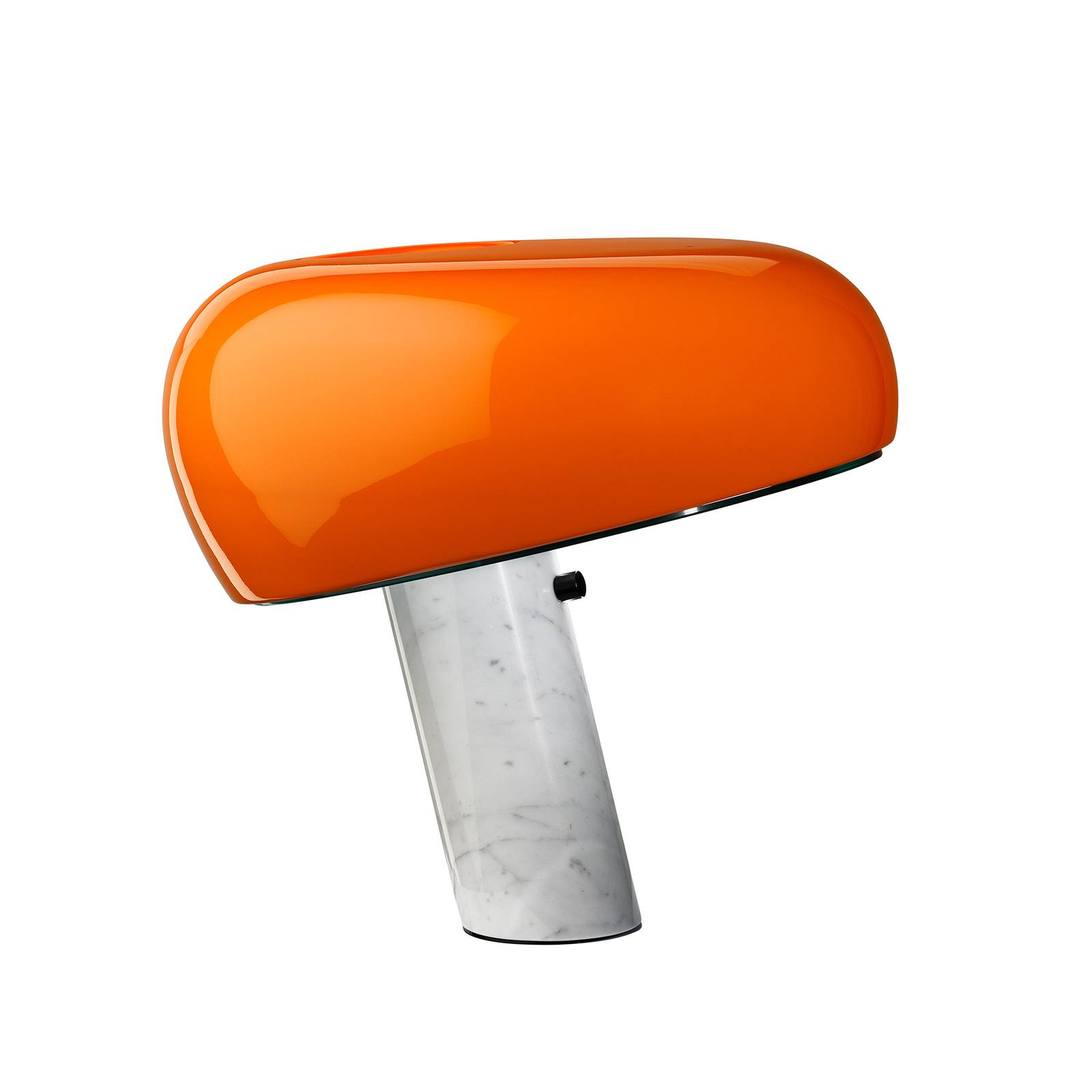 FLOS Snoopy Tischleuchte mit Dimmer, orange von Flos