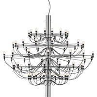 Flos 2097/75 Pendelleuchte inkl. LED 2200 K klar, Chrom von Flos
