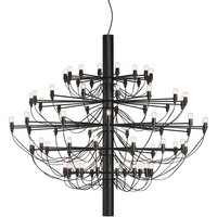 Flos 2097/75 Pendelleuchte inkl. LED 2200 K klar, schwarz matt von Flos