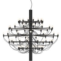 Flos 2097/75 Pendelleuchte inkl. LED 2700 K frosted, schwarz matt von Flos