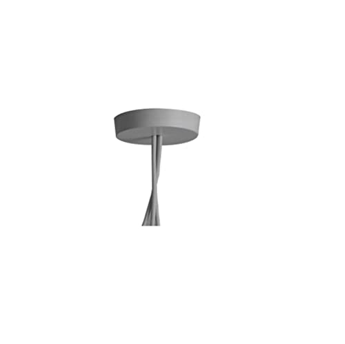 Flos Aim Small Multi Rosette t/Aim für bis zu 5 Aim Leuchten aus Aluminium und Polycarbonat in der Farbe Weiß, Maße: 12cm x 12cm x 6cm, F0093009 von Flos