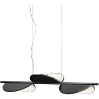 Flos Almendra Linear S3 LED Pendelleuchte anthrazit matt von Flos