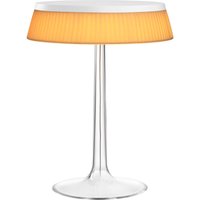 Flos Bon Jour Tischleuchte, weiß Krone: Gewebe von Flos