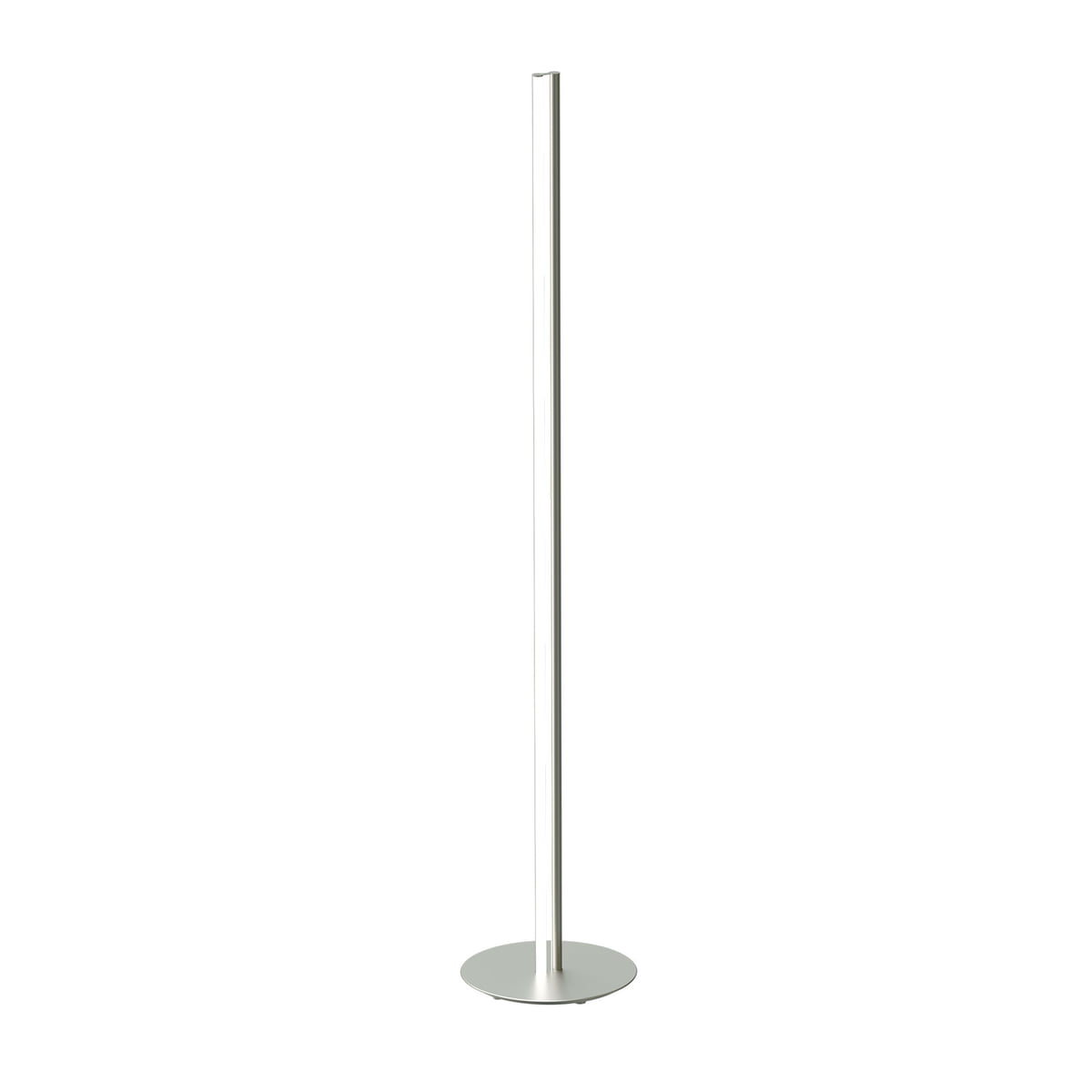 Flos - Coordinates LED Stehleuchte - silber/H x Ø 200x38cm/2700K/3240lm/CRI95/dimmbar von Flos