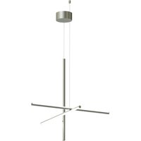 Flos - Coordinates S1 LED Pendelleuchte, silber von Flos