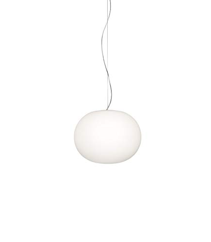 Flos GLO-Ball S2 EU/SA BCO, Glas, weiß 45x36cm von Flos